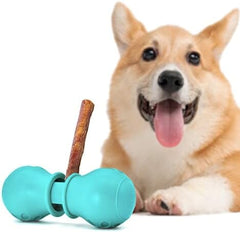 Bully Stick Holder for Dogs, Chew Holder, Prevent Choking Safety Device-Large