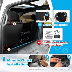 Car Divider Back Seat Barrier for Midsized Pickup