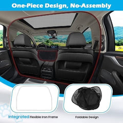 Car Divider Back Seat Barrier for Midsized Pickup