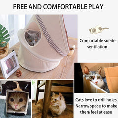 Cat Bed Nest with Hair Ball