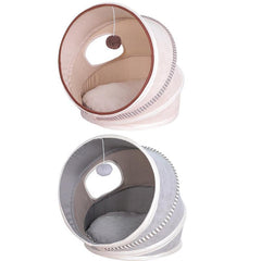 Cat Bed Nest with Hair Ball