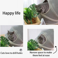 Cat Bed Nest with Hair Ball