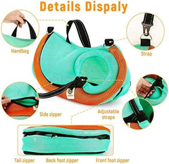 Cat Grooming Bag Adjustable Cat Bathing Bag Anti Scratch Bite Restraint Bag