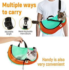 Cat Grooming Bag Adjustable Cat Bathing Bag Anti Scratch Bite Restraint Bag