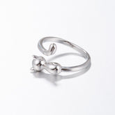  Cat Long Tail Ring