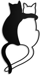 Cat Metal Wall Decor Iron Cat Wall Art