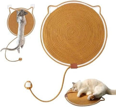 Cat Scratcher Mat with Cat Ball Toy