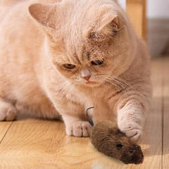 Cat Toy Realistic Mouse Shape Entertaining Toy