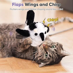 Cat Toys Flapping Bird with Catnip for Bored Indoor Adult Cat