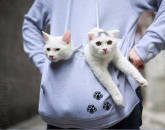 Catagaroo Hoodies with Kangaroo Pouch For Your Cat