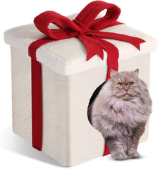 Christmas Cat House Cat Beds for Indoor Cats