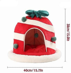 Cute Christmas Cat House