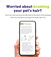 Dematting Comb Tool for Removing Matted Hair from Under Coat