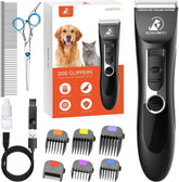 Dog & Cat Grooming Kit Noiseless Cordless Dog Grooming Clippers