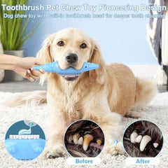 Dog Chew Toys Dog Toothbrush Stick Teeth Cleaning Brush