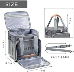 Dog Grooming Supplies Organizer Tote Bag