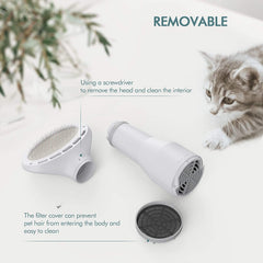 Dog Hair Dryer Brush Dog Blow Dryer with Slicker Brush