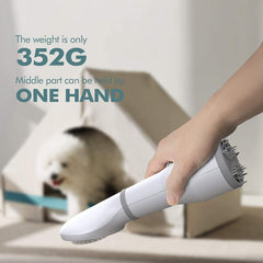 Dog Hair Dryer Brush Dog Blow Dryer with Slicker Brush