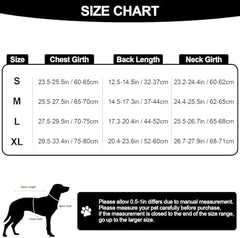 Dog Poncho with Reflective Strap and Transparent Hat Brim (Medium)