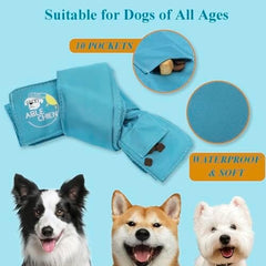 Dog Puzzle Toy with 10 Treat Pockets