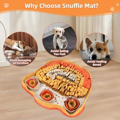 Dog Puzzle Toys for Training and Stress Relief Encourages Natural Foraging Skills