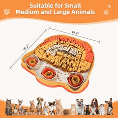 Dog Puzzle Toys for Training and Stress Relief Encourages Natural Foraging Skills