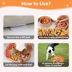 Dog Puzzle Toys for Training and Stress Relief Encourages Natural Foraging Skills