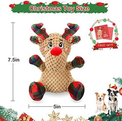 Dog Squeaky Toy with Crinkle Paper