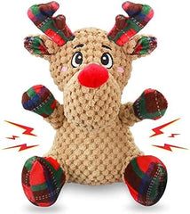 Dog Squeaky Toy with Crinkle Paper