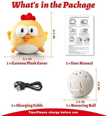 Dog Toys to Keep Them Busy Jumping Music Mode(Chick)