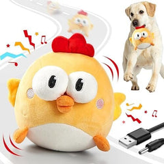 Dog Toys to Keep Them Busy Jumping Music Mode(Chick)