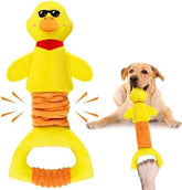 Duck Shaped Plush Dog Toys for Boredom