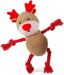 Durable Interactive Pet Toy for Aggressive Chewers with Crinkle Paper