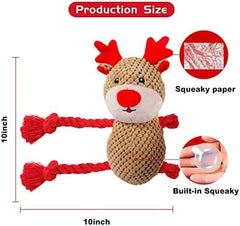 Durable Interactive Pet Toy for Aggressive Chewers with Crinkle Paper