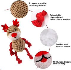 Durable Interactive Pet Toy for Aggressive Chewers with Crinkle Paper