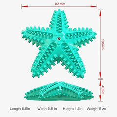 Durable Starfish Cleaning Toothbrush Toy
