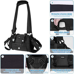 Emergency Backpack Pet Legs Support & Rehabilitation Dog Lift Harness for Large Dogs