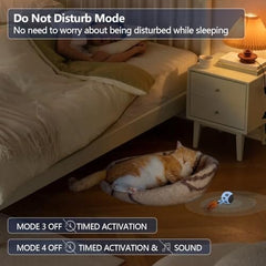 Fast Rolling Motion Activated Chirping Stimulating Light