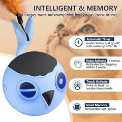 Fast Rolling Motion Activated Chirping Stimulating Light