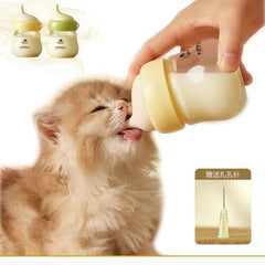 Feeding Bottle with Nipples for Newborn Kittens