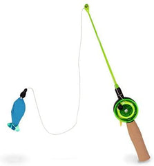 Fishing Rod Interactive Wand Cat Toy
