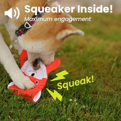 Fox Flying Disc Dog Toys Tug-of-War Toy