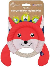 Fox Flying Disc Dog Toys Tug-of-War Toy