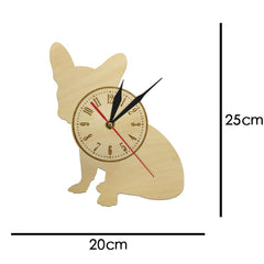 French Bulldog 3D Wall Clock