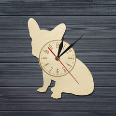 French Bulldog 3D Wall Clock