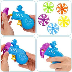 Fun Levels of Interactive Play Cat Toys with 5 Colors Flying Propellers
