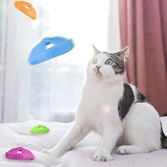 Fun Levels of Interactive Play Cat Toys with 5 Colors Flying Propellers