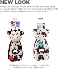 Hound Cuddle Tugs Cow Plush Squeaky Dog Toy