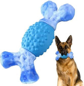 Indestructible Bones Toy for Super Chewers Long Lasting Teeth Cleaning & Milk Flavored
