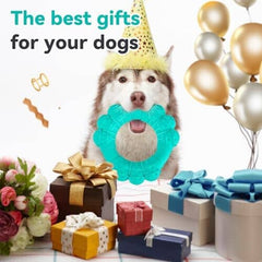 Indestructible Dog Chew Ring Toys for Aggressive Chewers